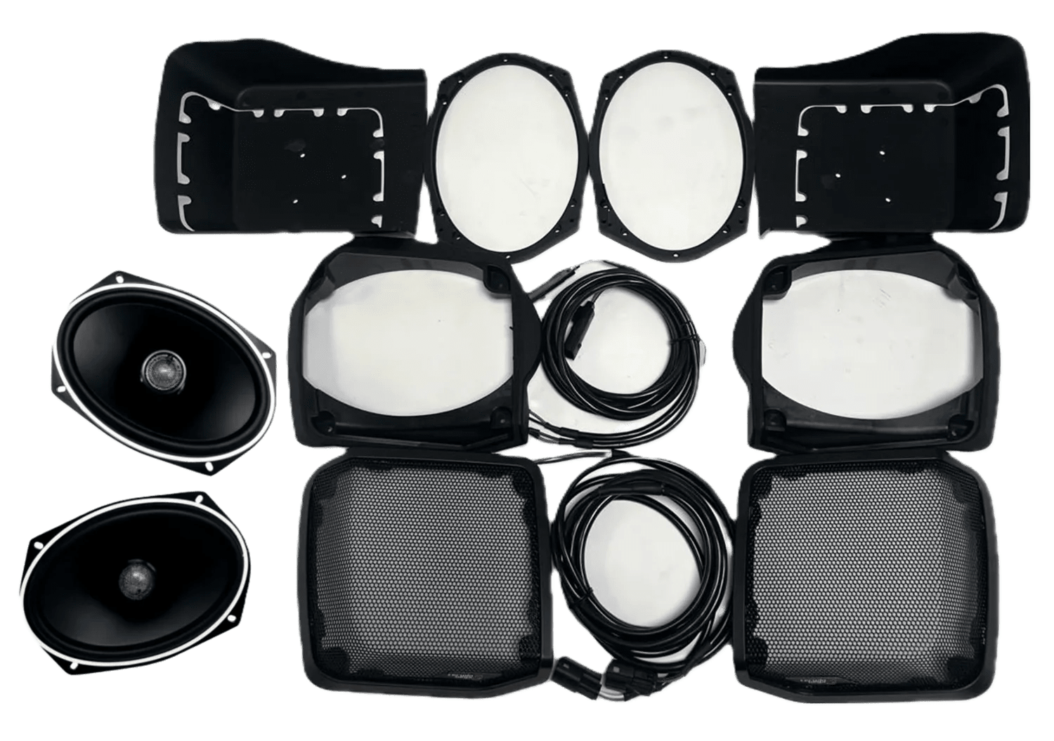 1998-2013 Harley Davidson Cut-in Lid Kit with ST69CX (4Ω) - RPMST69CX2LX13 - Cerwin Vega